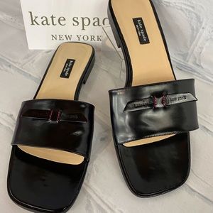 Kate Spade Leather Slides
